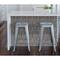 InHome Camden Antique Silver Faux Tin Peel & Stick Backsplash Tiles